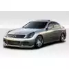 2003-2004 Infiniti G Sedan G35 Duraflex GT Competition Front Bumper - 1 Piece - Image 1