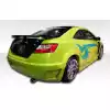 2006-2011 Honda Civic 2DR Duraflex Circuit Wide Body Rear Fender Flares - 2 Piece (S) - Image 1