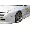 1986-1991 Mazda RX-7 Duraflex M-1 Sport Front Fenders (20mm) - 2 Piece - Image 1