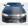 1992-1995 Honda Civic 2DR / HB Carbon Creations Dritech OEM Look Hood - 1 Piece - Image 1