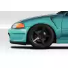 1992-1995 Honda Civic 2DR / HB Duraflex F-1 Fenders - 2 Piece - Image 1