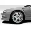 1992-1996 Honda Prelude Duraflex F-1 Fenders - 2 Piece - Image 1