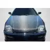 1997-2001 Honda Prelude Carbon Creations OEM Look Hood - 1 Piece - Image 1