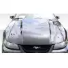 1999-2004 Ford Mustang Duraflex Cowl Hood - 1 Piece - Image 1