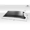 Universal Duraflex Hood / Roof Scoop Type 1 - 1 Piece - Image 3