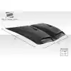 Universal Duraflex Vortex Hood Scoop - 1 Piece - Image 2