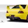 2003-2006 Mitsubishi Lancer Evolution 8 9 Duraflex MR Edition Rear Bumper - 1 Piece - Image 3