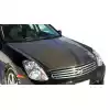 2003-2004 Infiniti G Sedan G35 Carbon Creations OEM Look Hood - 1 Piece - Image 1