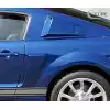 2005-2009 Ford Mustang Couture Polyurethane CVX Window Scoop Louvers - 2 Piece - Image 5