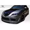 2004-2009 Mazda 3 4DR Duraflex K-2 Front Bumper - 1 Piece - Image 3