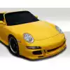 1999-2004 Porsche 911 Carrera 996 1997-2004 Porsche Boxster 997 Duraflex GT-3 RS Conversion Front Bumper - 1 Piece - Image 2