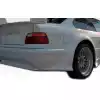 1992-1998 BMW 3 Series E36 2DR Duraflex GT500 Wide Body Rear Fender Flares - 2 Piece - Image 1