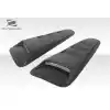 2010-2014 Ford Mustang Duraflex Circuit Window Scoop Louvers - 2 Piece - Image 4