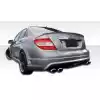 2008-2014 Mercedes C Class W204 Duraflex W-1 Rear Bumper - 1 Piece - Image 1