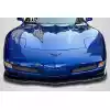 1997-2004 Chevrolet Corvette C5 Carbon Creations C5R Front Under Spoiler Air Dam Lip Splitter - 1 Piece - Image 1