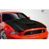 2013-2014 Ford Mustang / 2010-2014 Mustang GT500 Carbon Creations CVX Hood - 1 Piece - Image 2