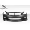 2008-2015 Infiniti G Coupe G37 Q60 Duraflex TS-1 Front Bumper - 1 Piece - Image 3