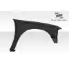 1998-2011 Ford Ranger Duraflex 4.5" Off Road Bulge Front Fenders - 2 Piece - Image 4