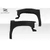 1999-2002 Chevrolet Silverado 2000-2006 Chevrolet Tahoe Suburban Duraflex 5" Off Road Bulge Front Fenders - 2 Piece - Image 4