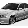 1999-2005 BMW 3 Series E46 4DR Duraflex I-Design Wide Body Front Fender Flares - 2 Piece - Image 1