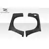 1986-1991 Mazda RX-7 Duraflex MTP Wide Body Rear Fender Flares (80mm) - 2 Piece - Image 9