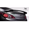 2010-2016 Hyundai Genesis Coupe 2DR Duraflex Track Look Wing Trunk Lid Spoiler - 1 Piece - Image 5