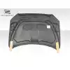 2008-2017 Mitsubishi Lancer / Lancer Evolution 10 Duraflex Evo X Look Hood - 1 Piece - Image 6