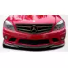 2008-2011 Mercedes C63 W204 Duraflex L-Sport Front Under Spoiler Air Dam Lip Splitter - 1 Piece - Image 1