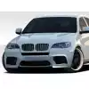 2008-2014 BMW X6 X6M E71 E72 / 2010-2013 BMW X5M E70 Duraflex X6M Look Front Bumper - 1 Piece - Image 1