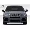 2008-2014 BMW X6 X6M E71 E72 / 2010-2013 BMW X5M E70 Duraflex X6M Look Front Bumper - 1 Piece - Image 2