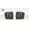 2003-2009 Hummer H2 Duraflex BR-N Front Add Ons Spat Bumper Extensions - 2 Piece - Image 2