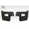 2003-2009 Hummer H2 Duraflex BR-N Rear Add Ons Spat Bumper Extensions - 1 Piece - Image 2