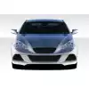 2010-2012 Hyundai Genesis Coupe 2DR Duraflex J-Spec Front Bumper - 1 Piece - Image 1