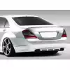 2007-2009 Mercedes S Class W221 Eros Version 1 Rear Lip Under Spoiler Air Dam (euro base model) - 1 Piece - Image 1