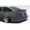 1984-1987 Toyota Corolla 2DR / HB Duraflex MB-R Rear Bumper - 1 Piece - Image 1