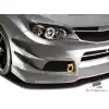 2008-2014 Subaru Impreza STI 2011-2014 Impreza WRX Duraflex VR-S Canards (must use with VR-S Front Bumper) - 4 Piece - Image 1