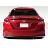 2012-2013 Honda Civic Si 2DR Duraflex H-Sport Rear Add Ons Spat Bumper Extensions - 2 Piece - Image 1