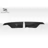 2012-2013 Honda Civic Si 2DR Duraflex H-Sport Rear Add Ons Spat Bumper Extensions - 2 Piece - Image 7