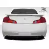 2003-2007 Infiniti G Coupe G35 Duraflex Sigma Rear Lip Under Spoiler Air Dam - 1 Piece - Image 2