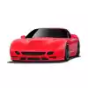 1997-2004 Chevrolet Corvette C5 Couture TS Edition Front Bumper - 2 Piece - Image 1