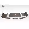 2006-2009 Land Rover Range Rover Sport Duraflex AR-D Rear Add Ons Spat Bumper Extensions - 2 Piece - Image 3