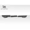 2006-2009 Land Rover Range Rover Sport Duraflex AR-D Rear Add Ons Spat Bumper Extensions - 2 Piece - Image 4