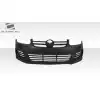 2005-2010 Volkswagen Jetta / 2006-2009 Golf GTI Rabbit Duraflex R Look Front Bumper - 1 Piece - Image 6