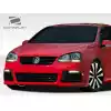 2005-2010 Volkswagen Jetta / 2006-2009 Golf GTI Rabbit Duraflex R Look Front Bumper - 1 Piece - Image 2