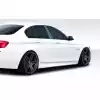 2011-2016 BMW 5 Series F10 4DR Duraflex M-Tech Side Skirts Rocker Panels - 2 Piece - Image 1