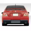 2004-2007 Mitsubishi Lancer Duraflex Evo X Look Rear Bumper - 1 Piece (S) - Image 1