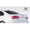 2011-2014 Volkswagen Jetta Duraflex R Look Rear Wing Trunk Lid Spoiler - 3 Piece - Image 3