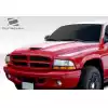 1997-2004 Dodge Dakota 1998-2003 Durango Duraflex SS Hood - 1 Piece - Image 2