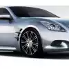 2008-2015 Infiniti G Coupe G37 Q60 Convertible Duraflex W-1 Fenders - 2 Piece - Image 1