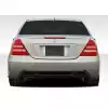 2001-2007 Mercedes C Class W203 4DR Sedan Duraflex AMG V2 Look Rear Bumper - 1 Piece - Image 1